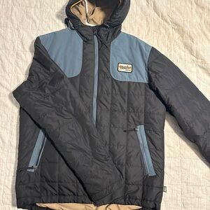 Hustler Hollywood Black and Blue Men's Jacket